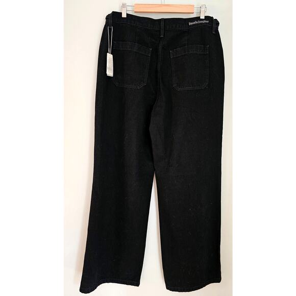 Favorite Daughter The Fancy Mischa Phantom Wide Leg Jeans Womens Sz 34 NWT - Picture 3 of 12